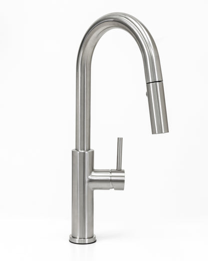 Cameo Pull-Down Kitchen Faucet (Stainless Steel)