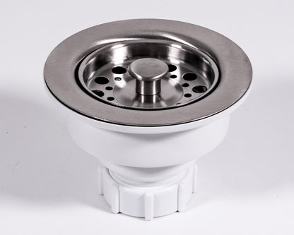 Cameo Standard Sink Strainer - Brushed Nickel