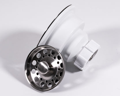 Cameo Standard Sink Strainer - Brushed Nickel