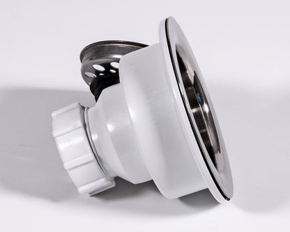 Cameo Standard Sink Strainer - Polished Chrome