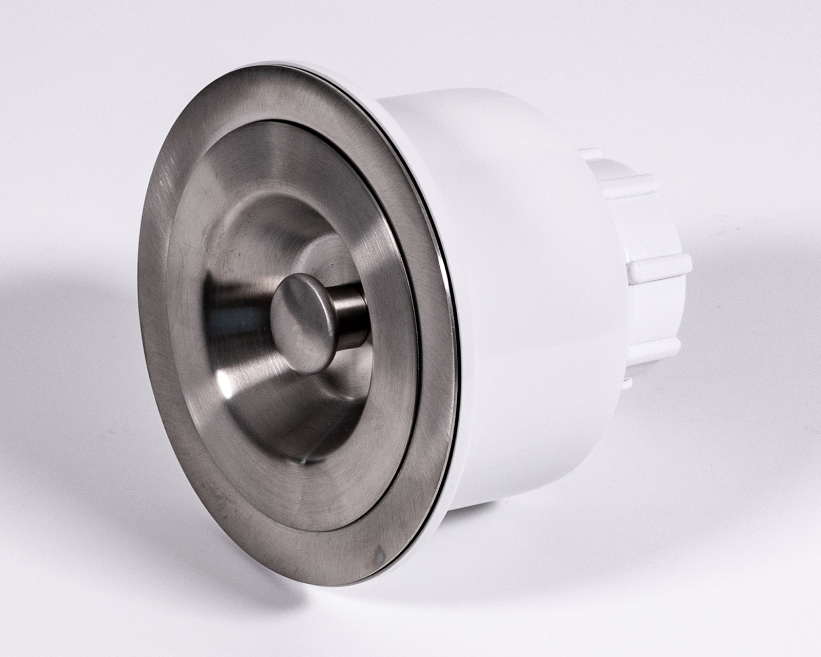 Cameo Deep Strainer with Removable Basket - Brushed Nickel