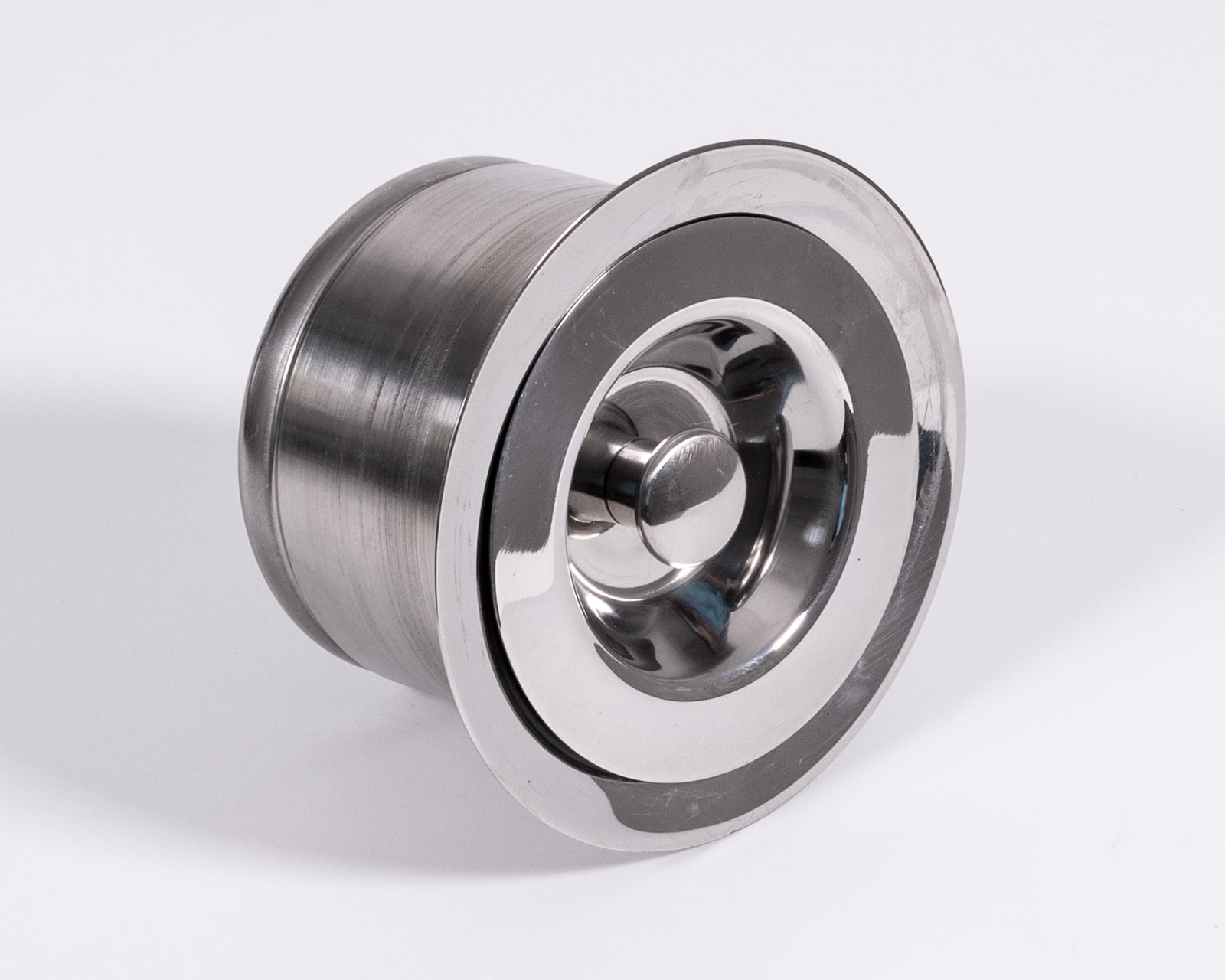 Cameo Deep Strainer with Removable Basket - Polished Chrome