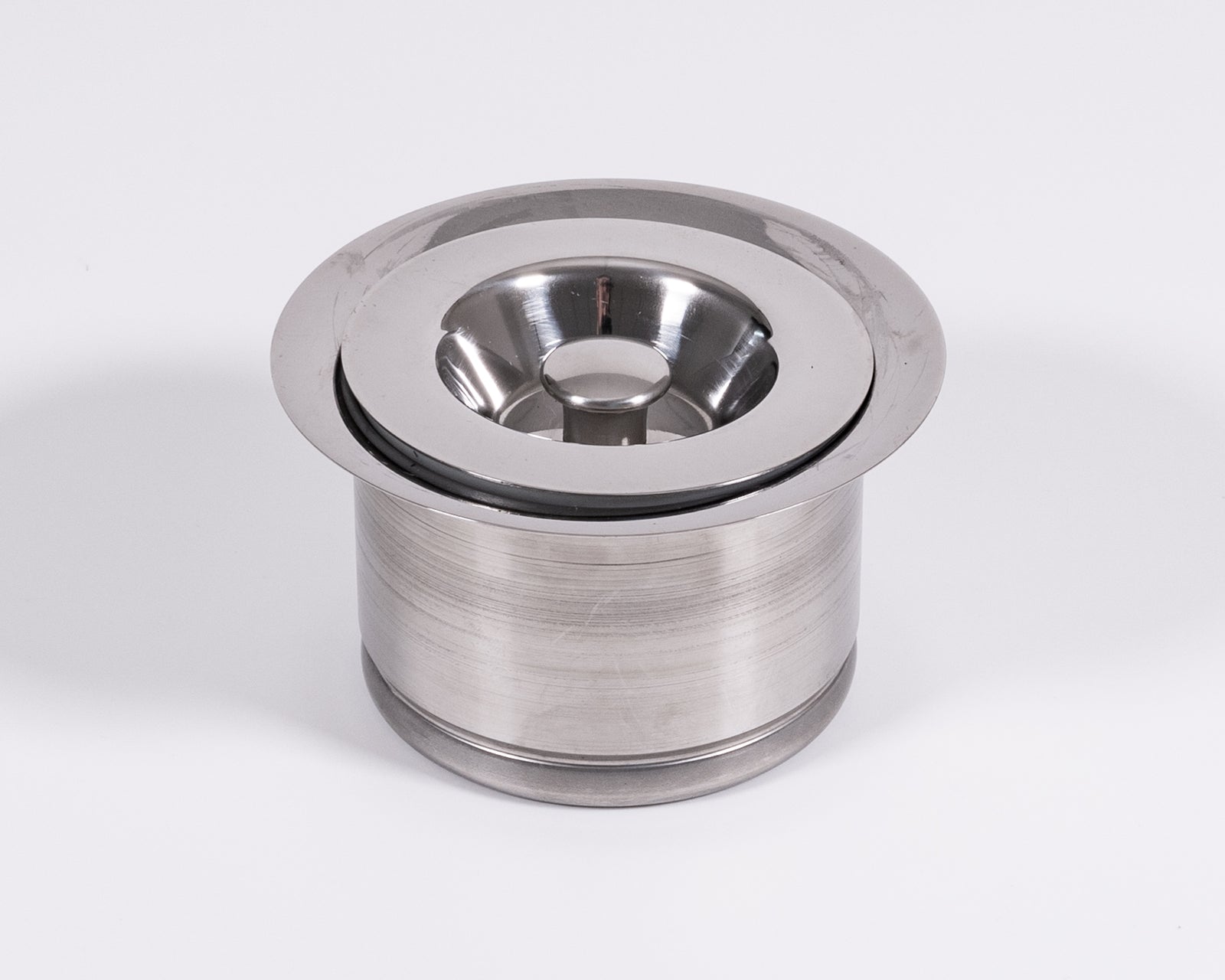 Cameo Deep Strainer with Removable Basket - Polished Chrome