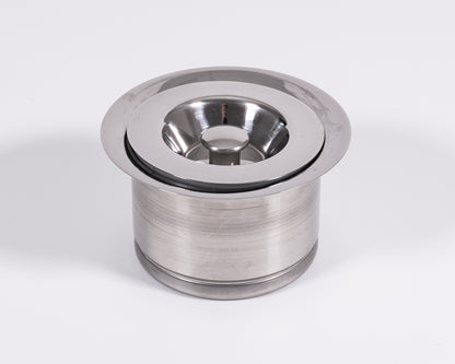 Cameo Deep Strainer with Removable Basket - Polished Chrome