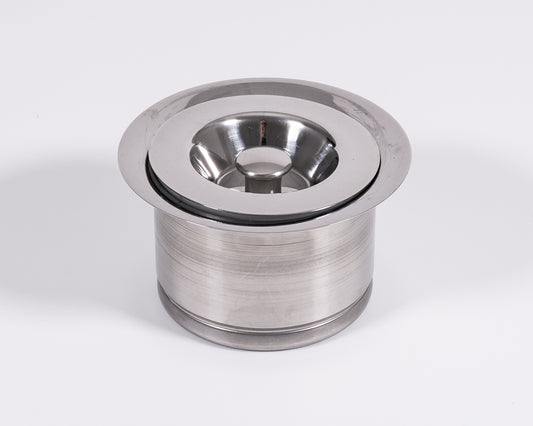 Cameo Deep Strainer with Removable Basket - Polished Chrome