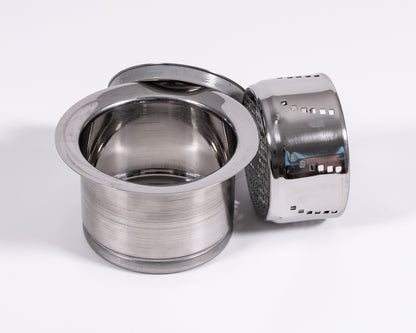 Cameo Deep Strainer with Removable Basket - Polished Chrome