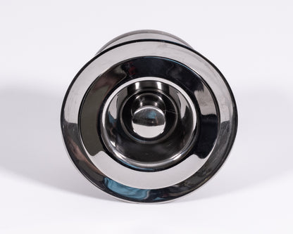 Cameo Deep Strainer with Removable Basket - Polished Chrome