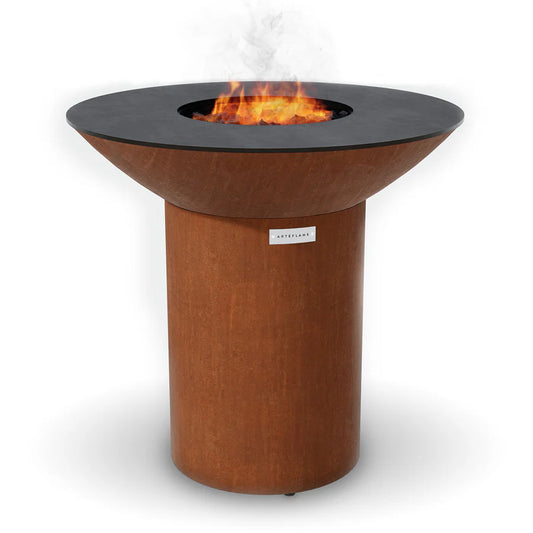Arteflame XXL 40" Round Base Platinum Series Flat Top Grill