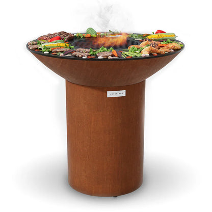 Arteflame XXL 40" Round Base Platinum Series Flat Top Grill