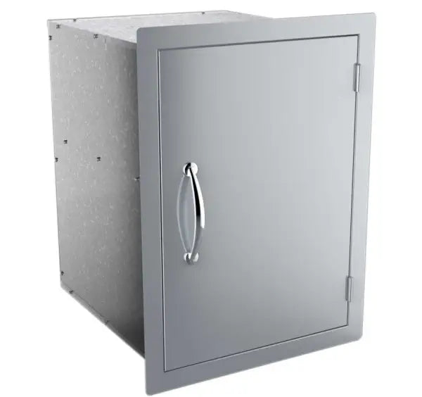 Sunstone Classic Series 17" x 24" Vertical Reversible Swing Dry Storage w/Shelf