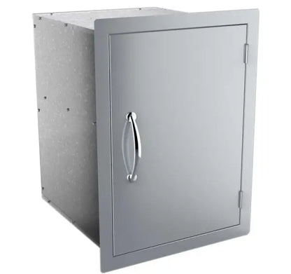 Sunstone Classic Series 17" x 24" Vertical Reversible Swing Dry Storage w/Shelf