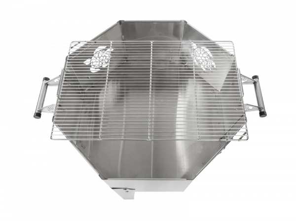 Wilmington Grill Wood Burning Stainless Steel Fire Pit