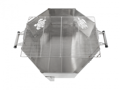 Wilmington Grill Wood Burning Stainless Steel Fire Pit