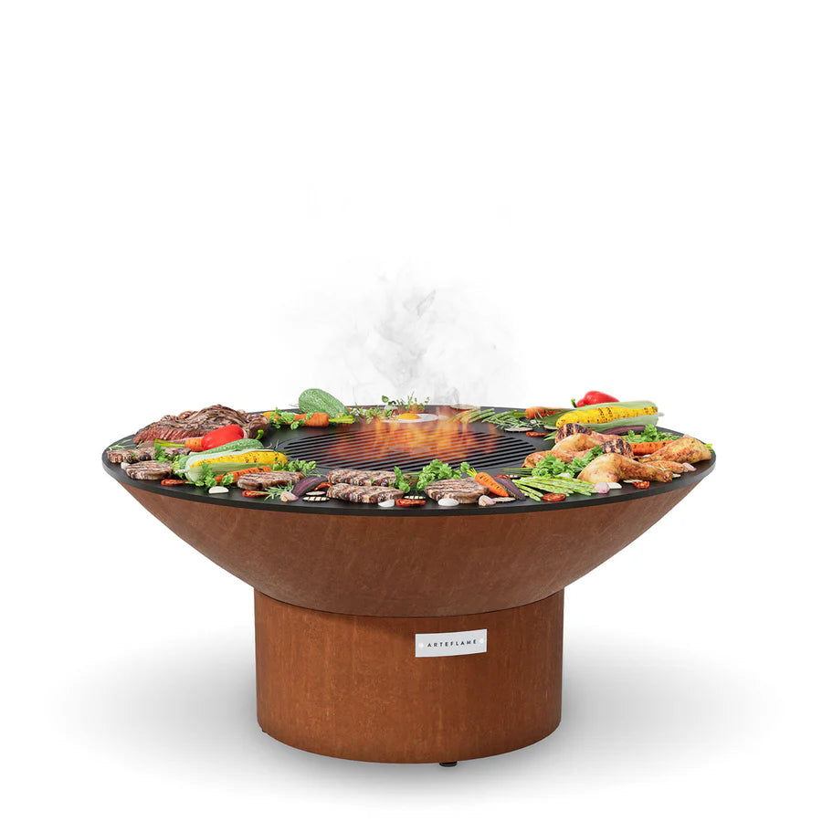 Arteflame Classic 40" Fire Pit with Cooktop
