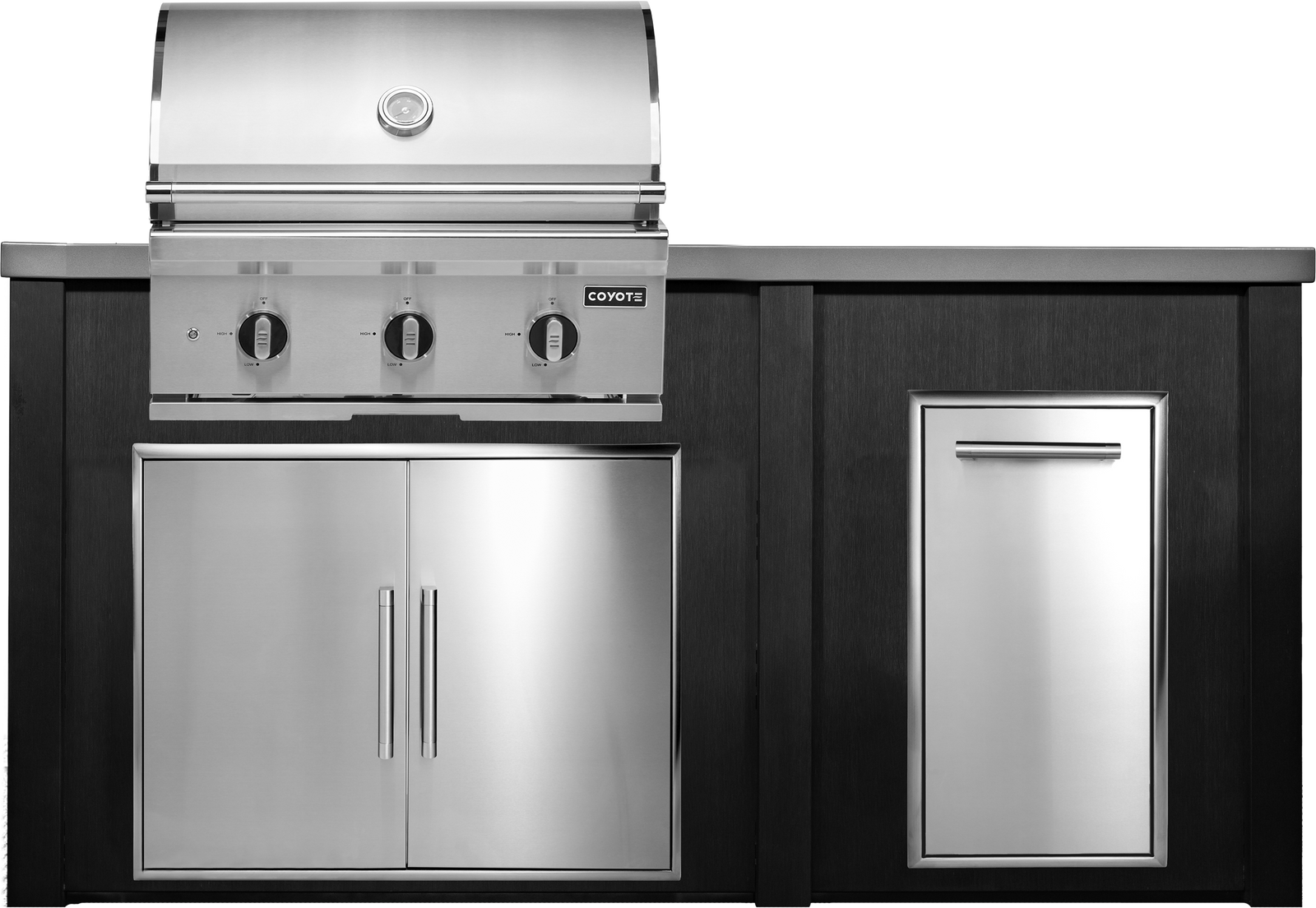 Haven Outdoor 6' Kitchen Island w/ Trash Center