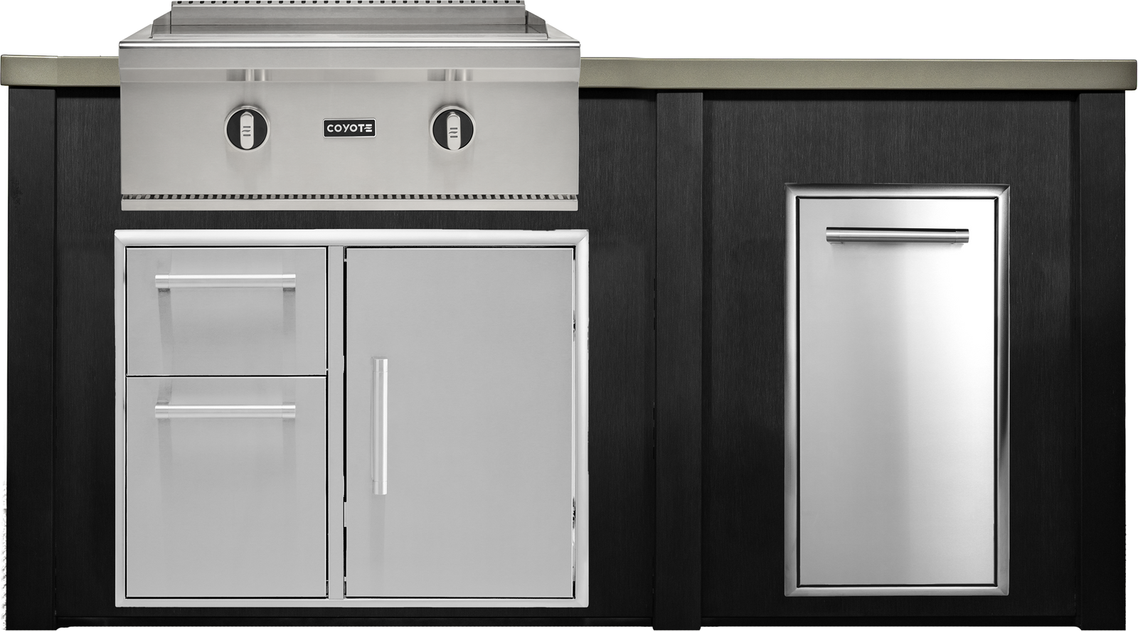 Haven Outdoor 6' Kitchen Island w/ Trash Center