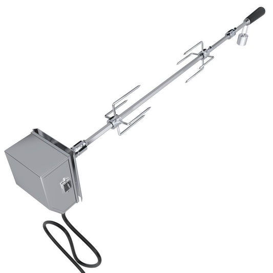 Sunstone Ruby Rotisserie Kit w/Mounting Bracket, 5-Burner