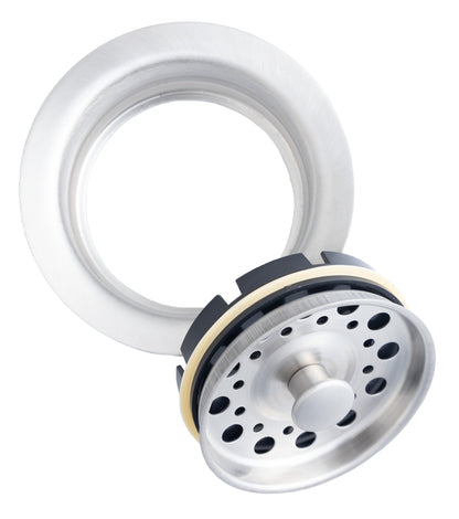 Cameo Standard Disposal Flange - Brushed Nickel