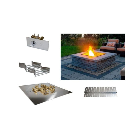 Warming Trends Gas Insert Kit for Techo-Bloc Prescott Fire Pit