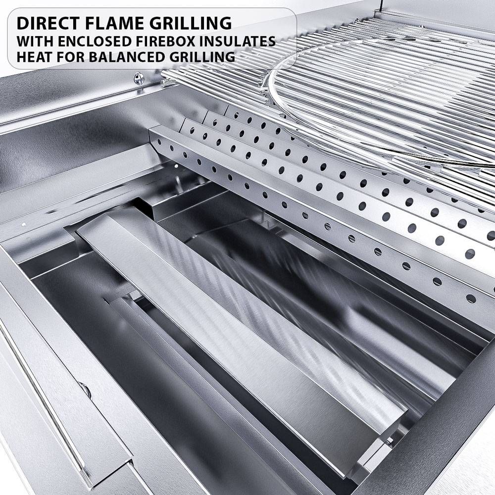 Sunstone Ruby Series 3 Burner Pro-Sear 30"