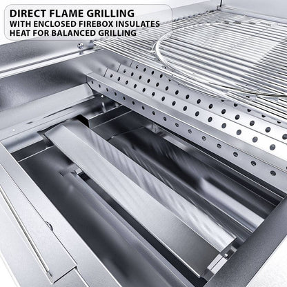 Sunstone Ruby Series 3 Burner Pro-Sear 30"