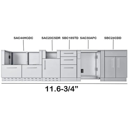 Sunstone Cypress 11'6" Cabinet Frame & Kit (No Appliances)