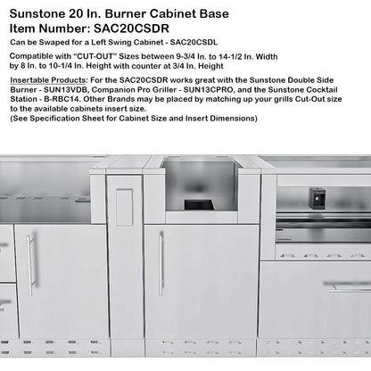 Sunstone French Quarter 13'7" Cabinet Frame & Kit (No Appliances)