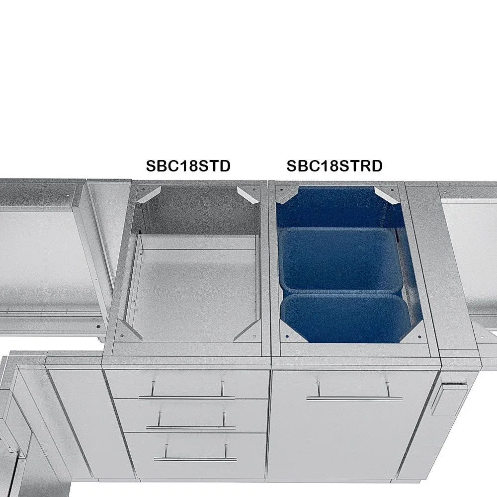 Sunstone Texas Tango 19' Cabinet Frame & Kit (No Appliances)