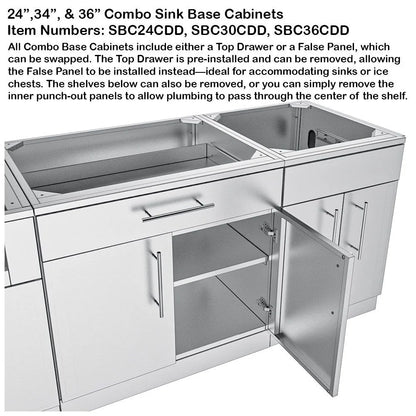 Sunstone Texas Tango 19' Cabinet Frame & Kit (No Appliances)