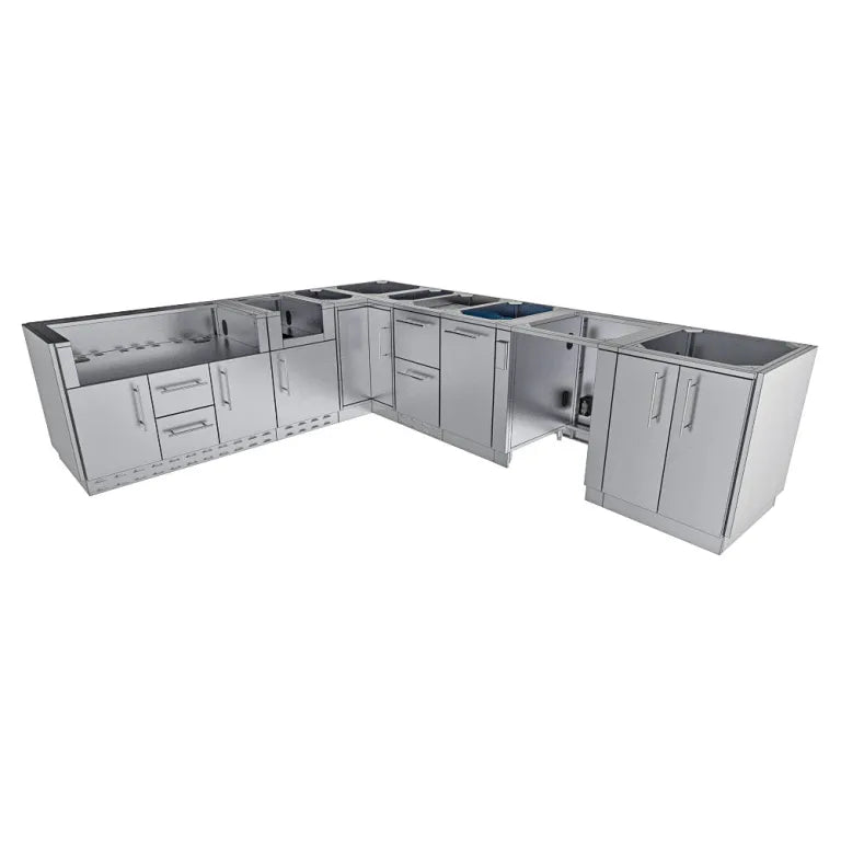 Sunstone Rancher 8'10"x11' Cabinet Frame & Kit (No Appliances)