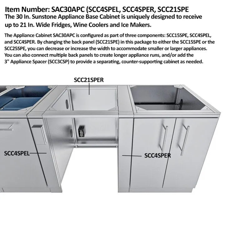 Sunstone Rancher 8'10"x11' Cabinet Frame & Kit (No Appliances)