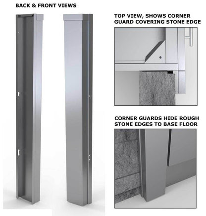 Sunstone 3" End Corner Guard Panel, Left Side