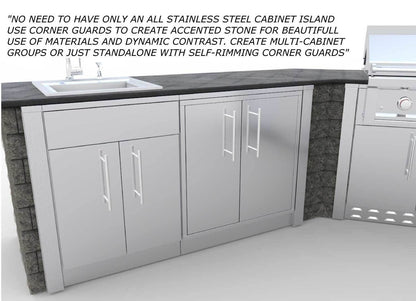 Sunstone 3" End Corner Guard Panel, Left Side