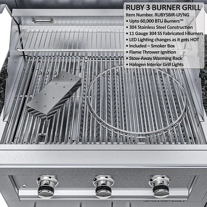 Sunstone Summit ADA-Compliant 10′ Outdoor Kitchen Island Package