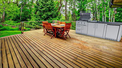 Sunstone Bayou 8.6′ Outdoor Kitchen Island Package