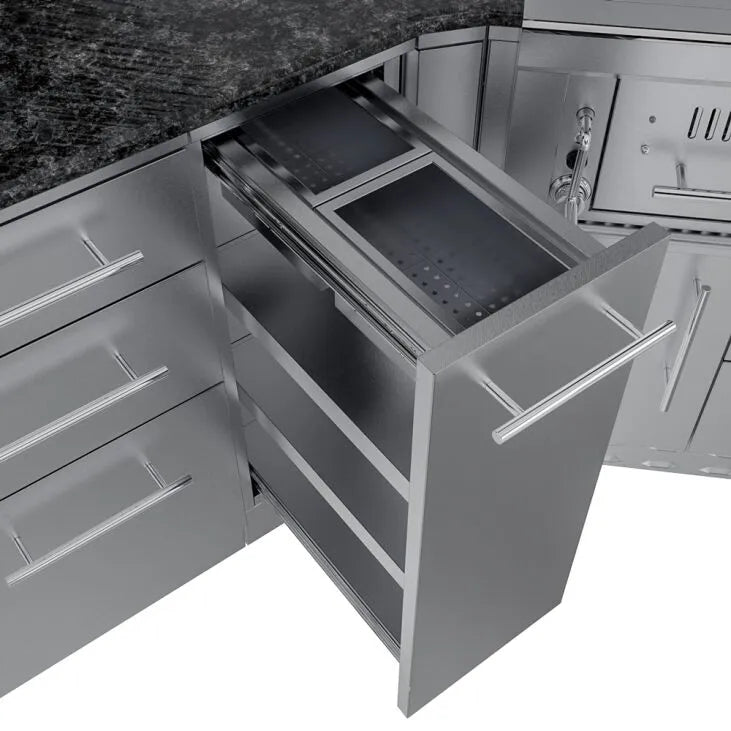 Sunstone Big-Texan 21′ Outdoor Kitchen Island Package
