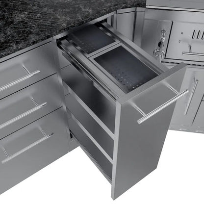 Sunstone Big-Texan 21′ Outdoor Kitchen Island Package