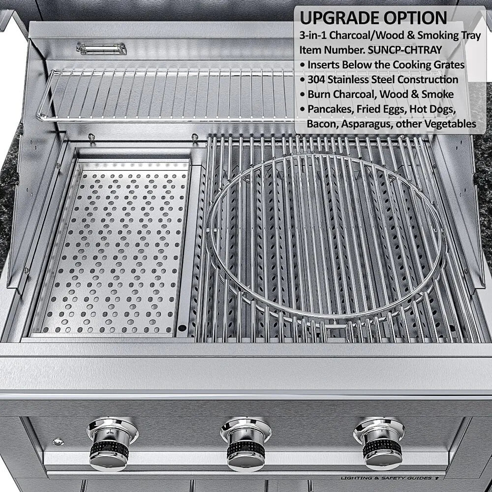 Sunstone Caprice 6.4′ Grill & Bar Sink Outdoor Island Package