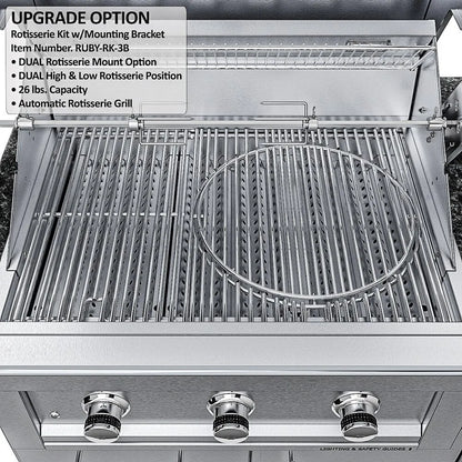 Sunstone Caprice 6.4′ Grill & Bar Sink Outdoor Island Package