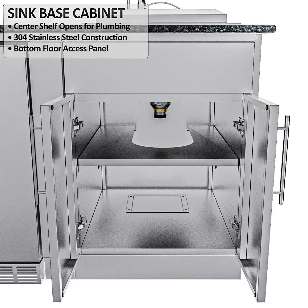 Sunstone Cypress 11.6′ Hybrid Pellet Outdoor Kitchen Island Package