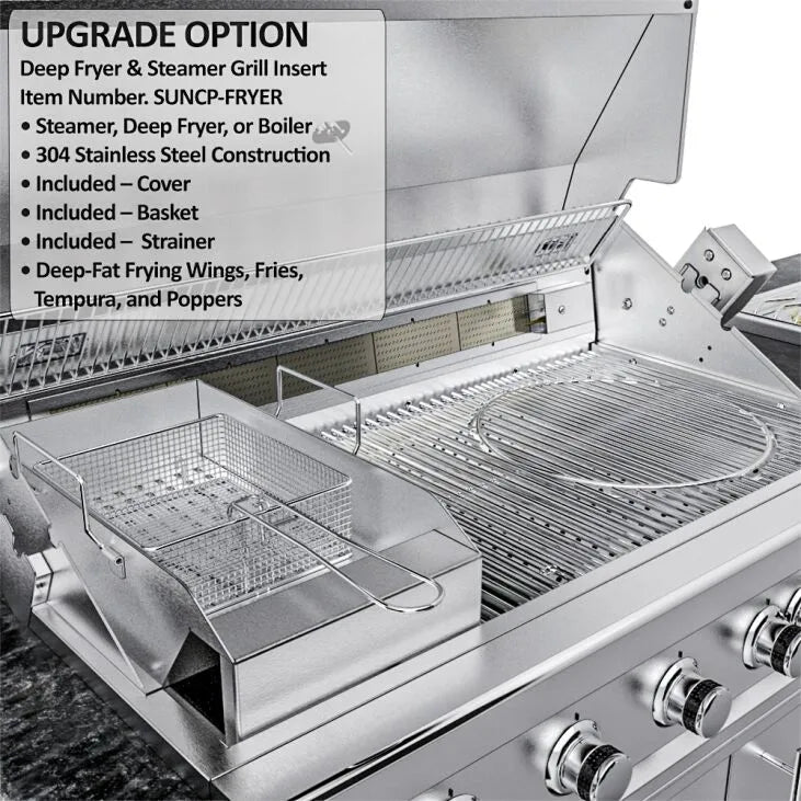 Sunstone Gulf Breeze 10′2″ Outdoor Kitchen Island Package