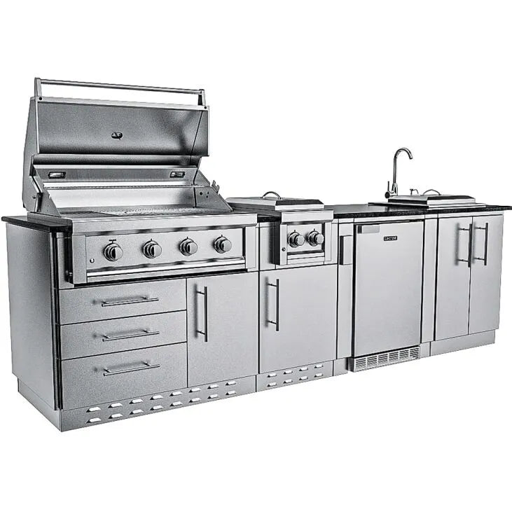Sunstone Houston 9′8″ Outdoor Kitchen Island Package