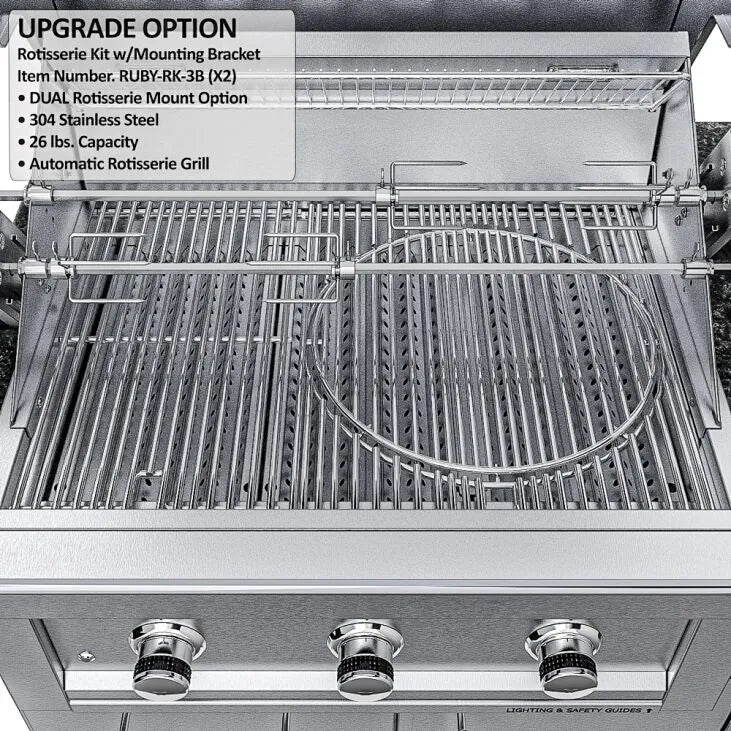 Sunstone Magnolia 10′ ADA-Compliant Outdoor Kitchen Island Package