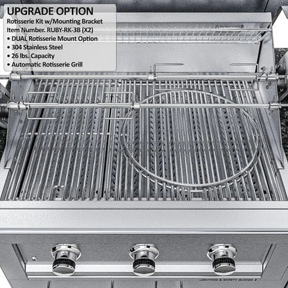 Sunstone Magnolia 10′ ADA-Compliant Outdoor Kitchen Island Package
