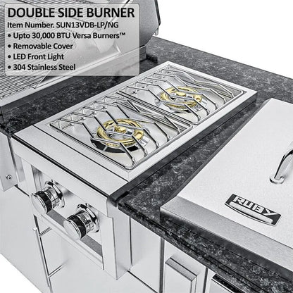 Sunstone Magnolia 10′ ADA-Compliant Outdoor Kitchen Island Package