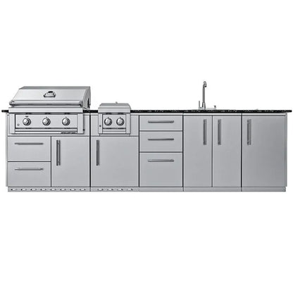 Sunstone Magnolia 10′ ADA-Compliant Outdoor Kitchen Island Package