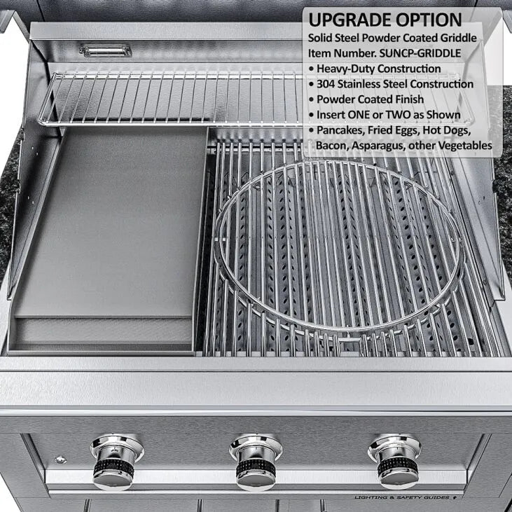 Sunstone Magnolia 10′ ADA-Compliant Outdoor Kitchen Island Package