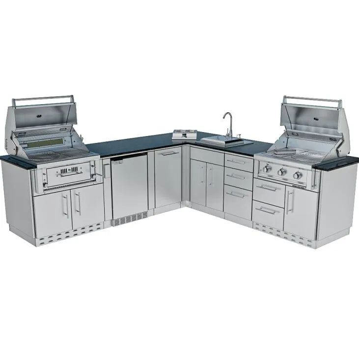 Sunstone Texas Tango 19′ Outdoor Kitchen Island Package