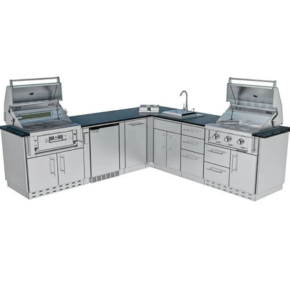 Sunstone Texas Tango 19′ Outdoor Kitchen Island Package