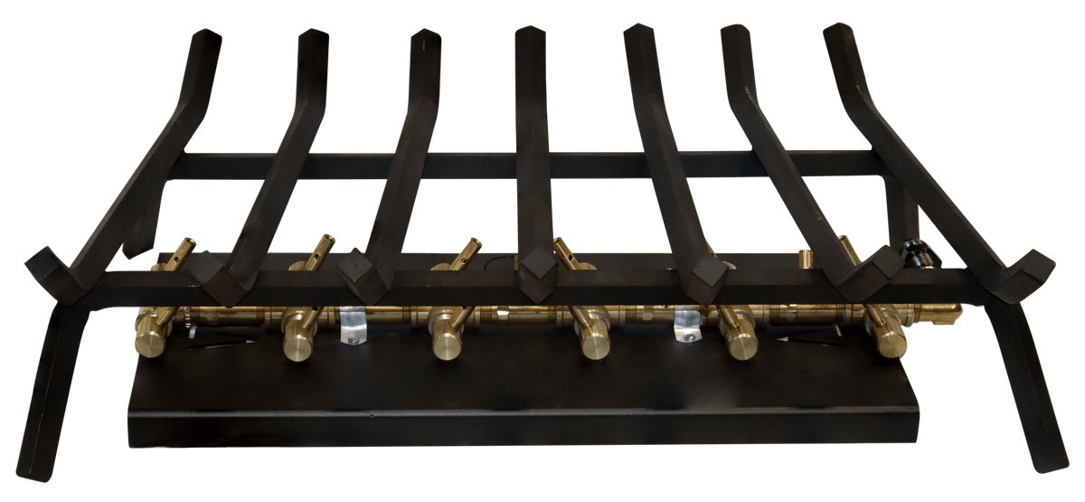 Warming Trends Tree-Style outdoor fireplace burner kit for 36" opening